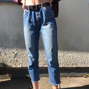 COPY - Dark blue Mom jeans